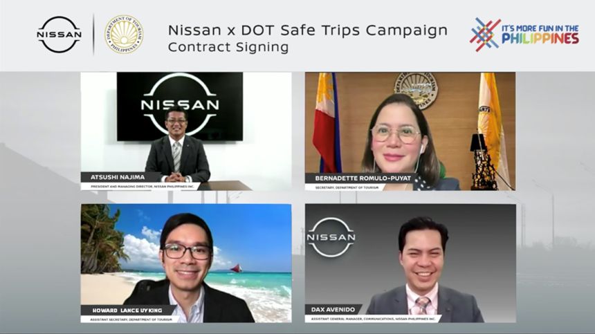 Nissan Philippines wants to help restart local tourism with DOT image