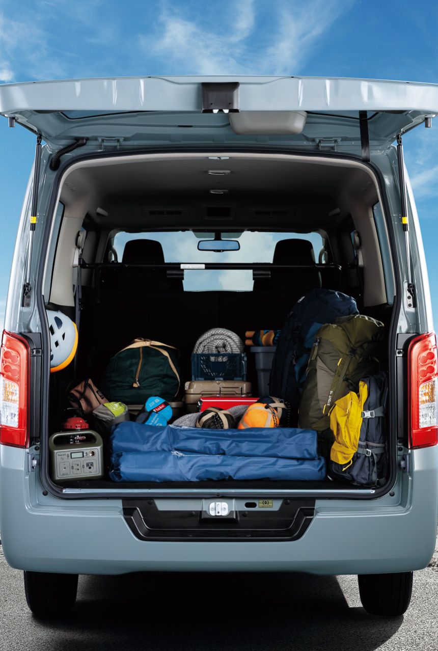 Is this Nissan Urvan Premium GX Black Gear the coolest road trip vehicle? image