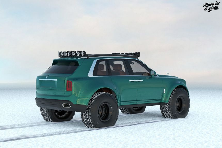 Designer turns the Rolls-Royce Cullinan into an Arctic Truck image
