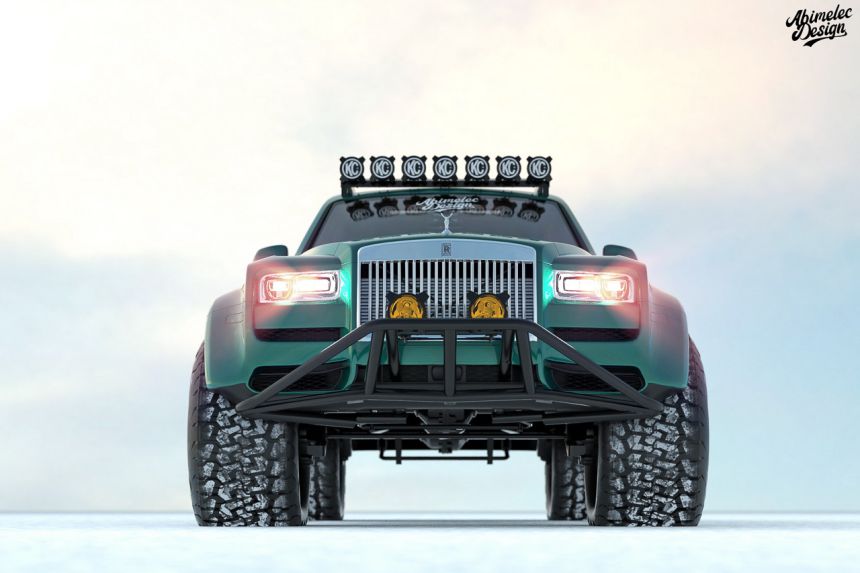 Designer turns the Rolls-Royce Cullinan into an Arctic Truck image