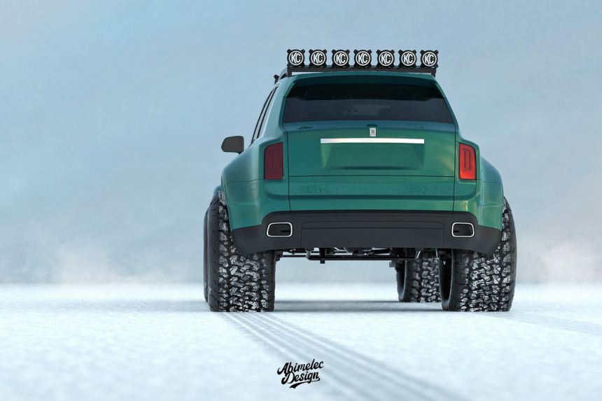 Designer turns the Rolls-Royce Cullinan into an Arctic Truck image
