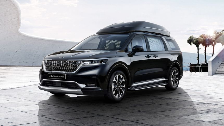 Kia Carnival Hi Limousine wants to take on the Toyota Alphard image