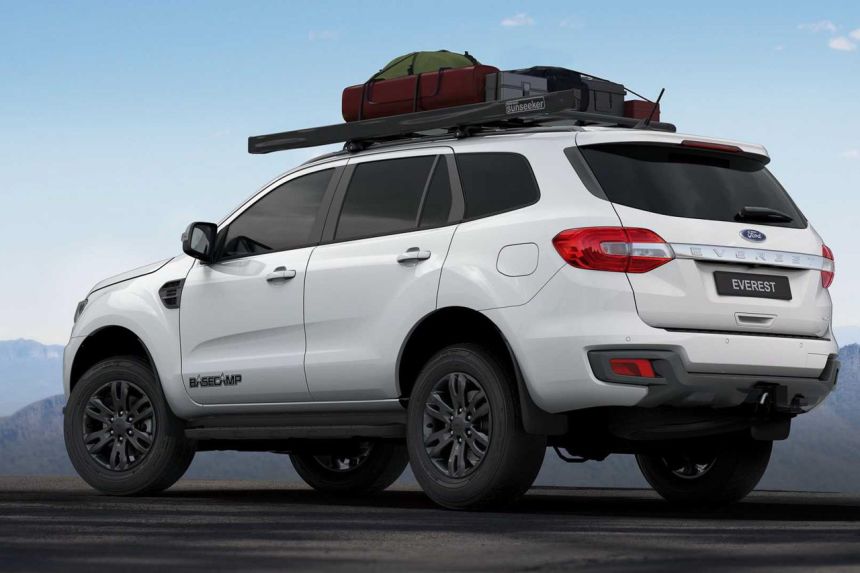 Explore the great outdoors with 2021 Ford Everest Base Camp image