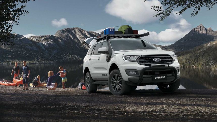 Explore the great outdoors with 2021 Ford Everest Base Camp image