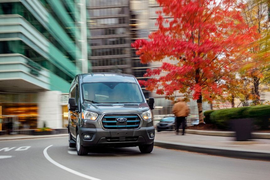 2022 Ford Transit Electric revealed with 266 HP, 203 km range image