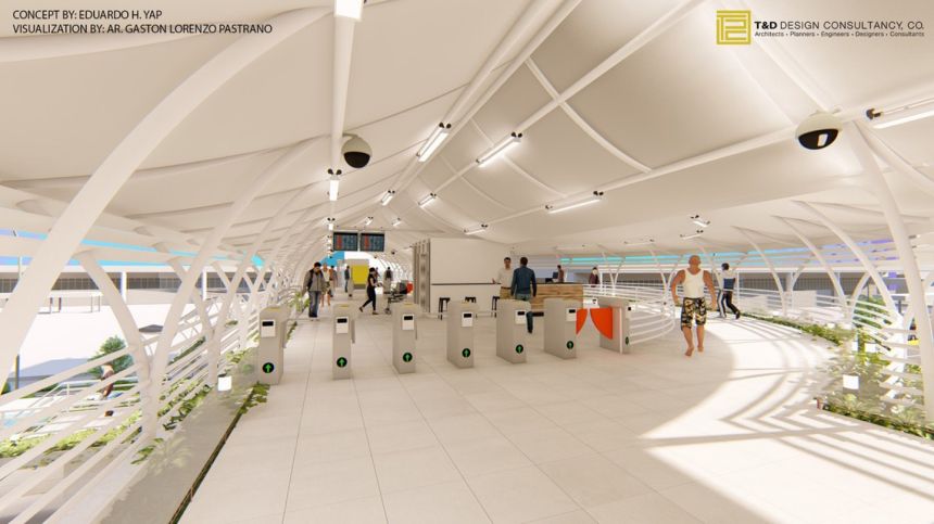 New EDSA Busway bridges will help commuters cross the road safely image