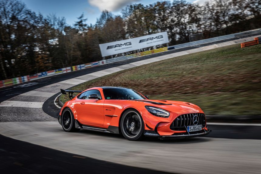 Mercedes-AMG GT Black Series swipes Lamborghini