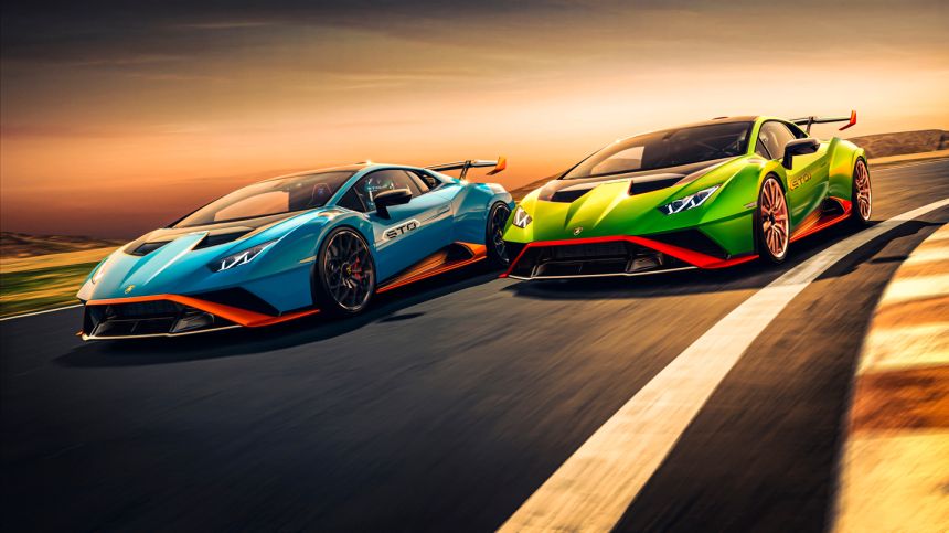 640 HP Lamborghini Huracan STO is a road legal race car image
