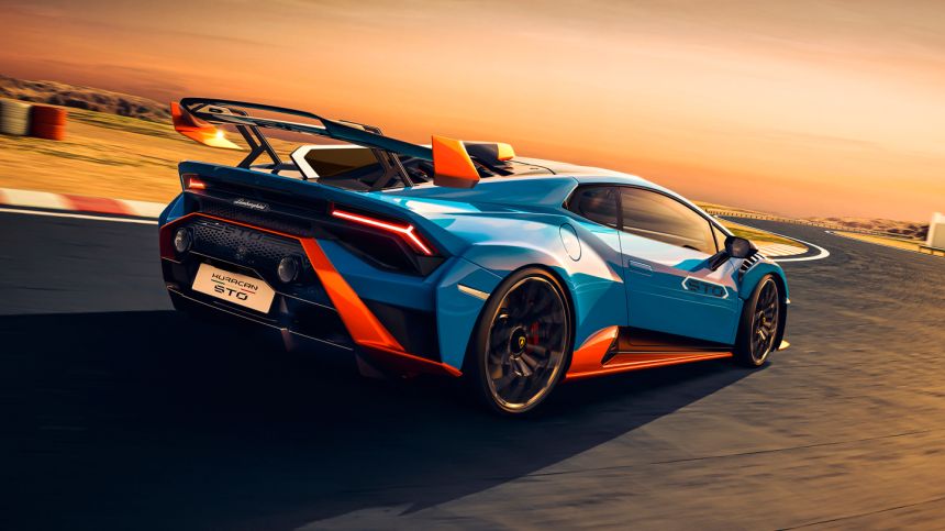 640 HP Lamborghini Huracan STO is a road legal race car image