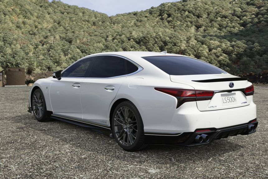 TRD transforms Lexus LS into a sporty, luxury limo image