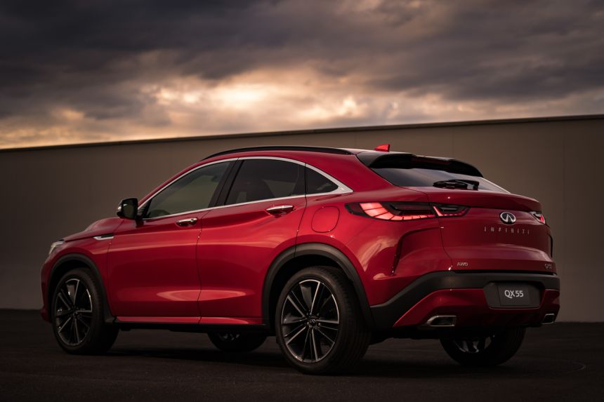2021 Infiniti QX55 is Japan