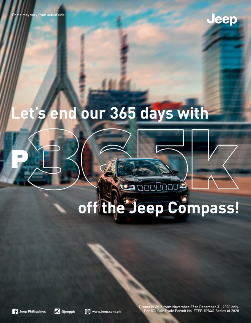 Jeep PH just slashed PhP 365K off the Compass image