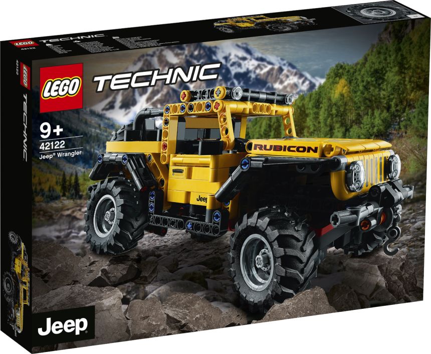 Turn your office into a 4x4 playground with Lego Jeep Wrangler image