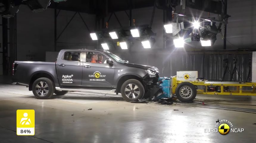 2021 Isuzu D-Max gets perfect 5-star safety rating at Euro NCAP image