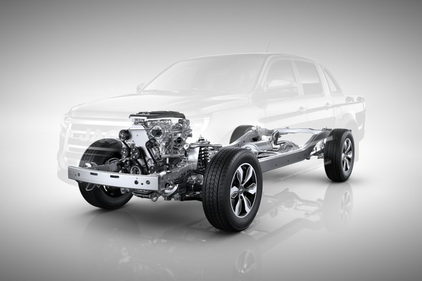 PhP 928,000 can get you the 2021 JAC T8 pick-up image