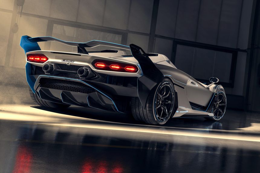One-off Lamborghini SC20 has no need for a roof or windshield image