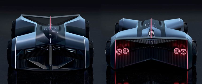 This is what the Nissan GT-R could look like in 2050 image