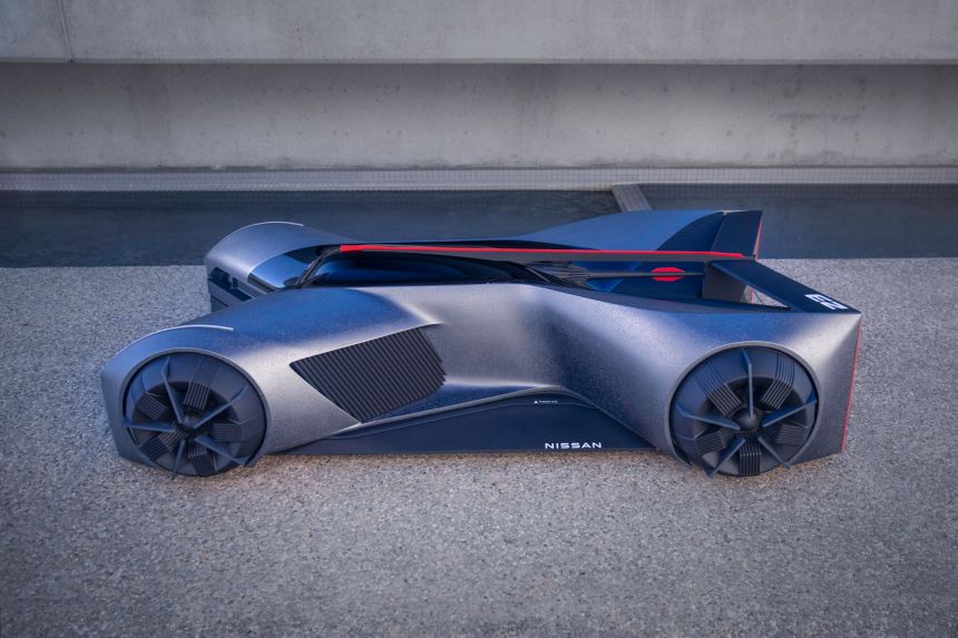 This is what the Nissan GT-R could look like in 2050 image