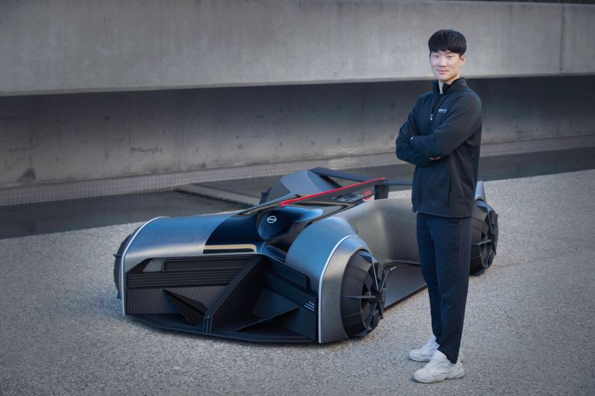 This is what the Nissan GT-R could look like in 2050 image