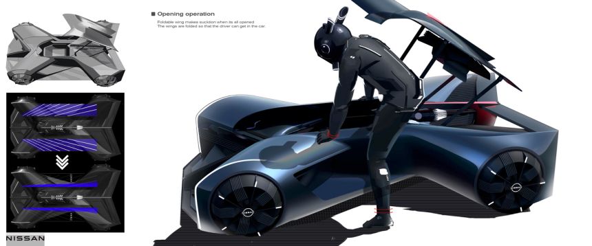 This is what the Nissan GT-R could look like in 2050 image