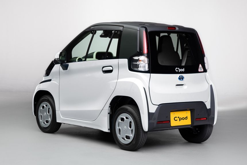 Toyota C+ Pod EV makes the Wigo look huge image