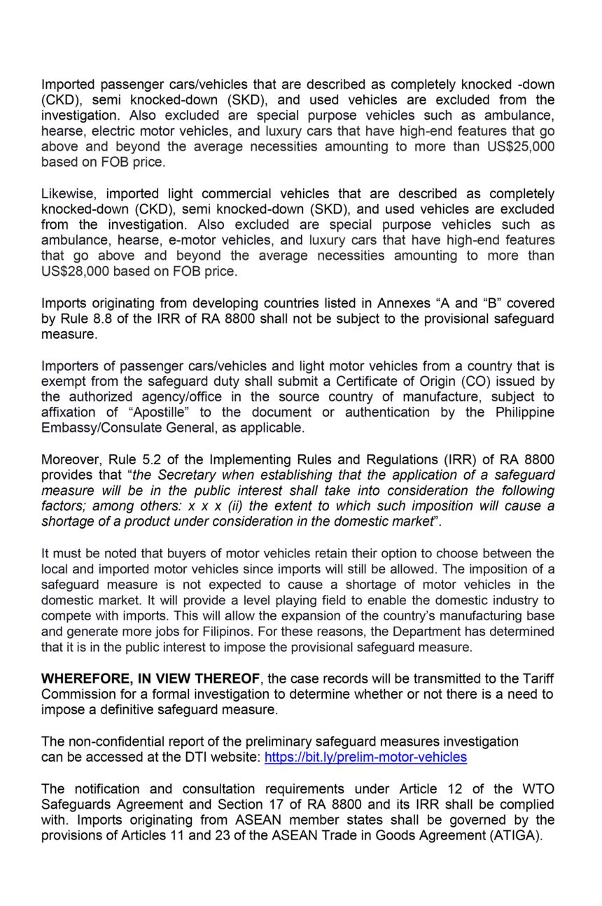 DTI Order image