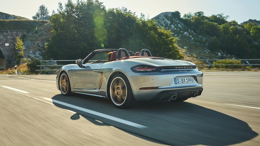 Special edition Porsche Boxster 25 is a blast from the past image