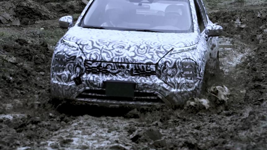 Next-gen Mitsubishi Outlander can go off-road like the Pajero image