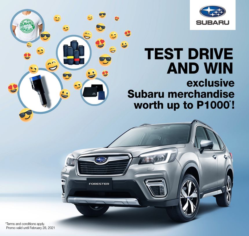 Get discounts on the Subaru Forester, XV all this month image