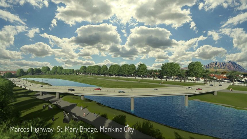 DPWH, ADB sign MOU for three Marikina bridges image