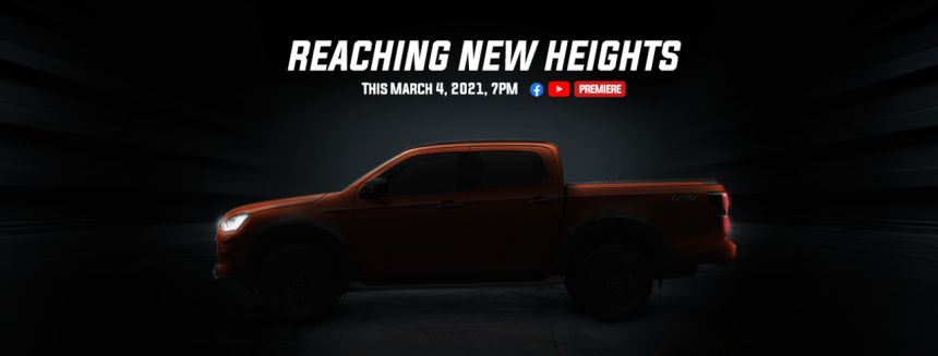 Isuzu PH announces launch date of 2021 D-Max image