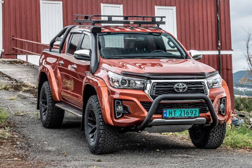 New Toyota Hilux AT35 is a Conquest with Arctic Trucks cred image