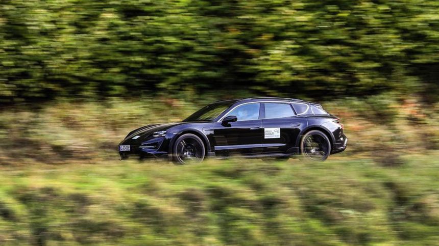 A Wagon version of the Porsche Taycan is coming soon image