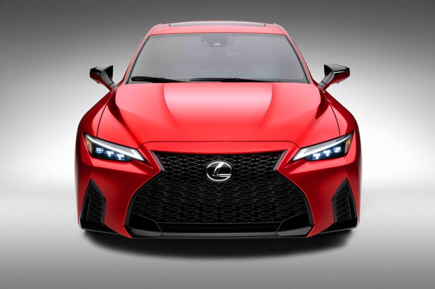 Why the 2022 Lexus IS 500 is not called the IS F image