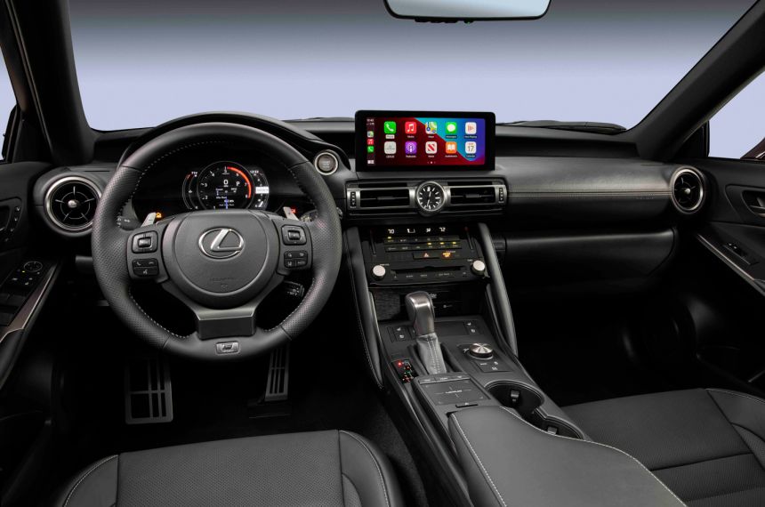 Why the 2022 Lexus IS 500 is not called the IS F image