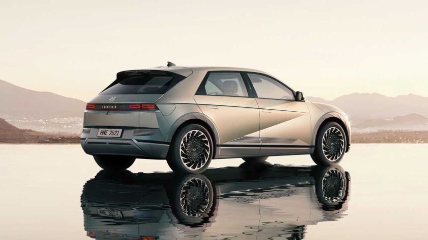 Hyundai Ioniq 5 is a retro EV crossover with up to 480km range image