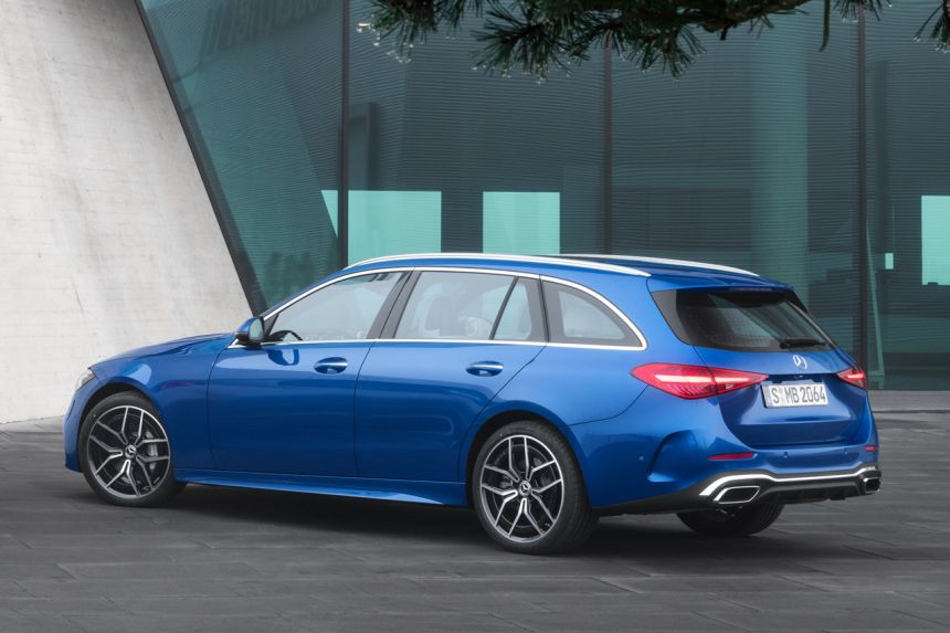 Two in one: Mercedes-Benz also unveils 2021 C-Class Estate image