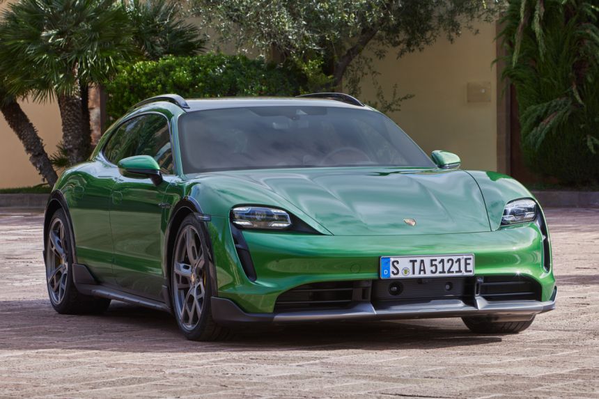 Porsche Taycan Cross Turismo barges in on Tesla