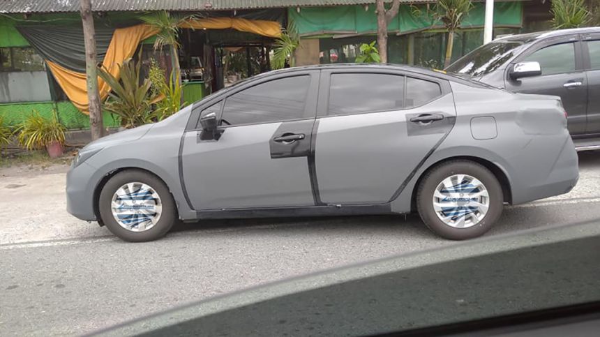 2021 Nissan Almera spotted testing on PH roads image
