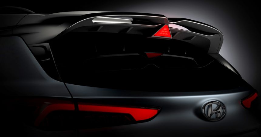 Hyundai Kona N is one meaning looking crossover image
