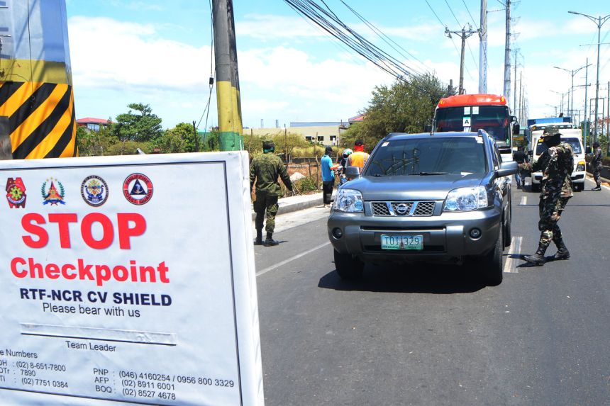 PNP to put up over 370 checkpoints around Metro Manila image