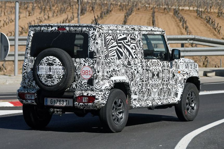 Are we looking at the 5-door Suzuki Jimny in disguise? image