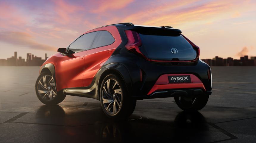 Is the Toyota Aygo X Prologue a hatchback or a crossover? image