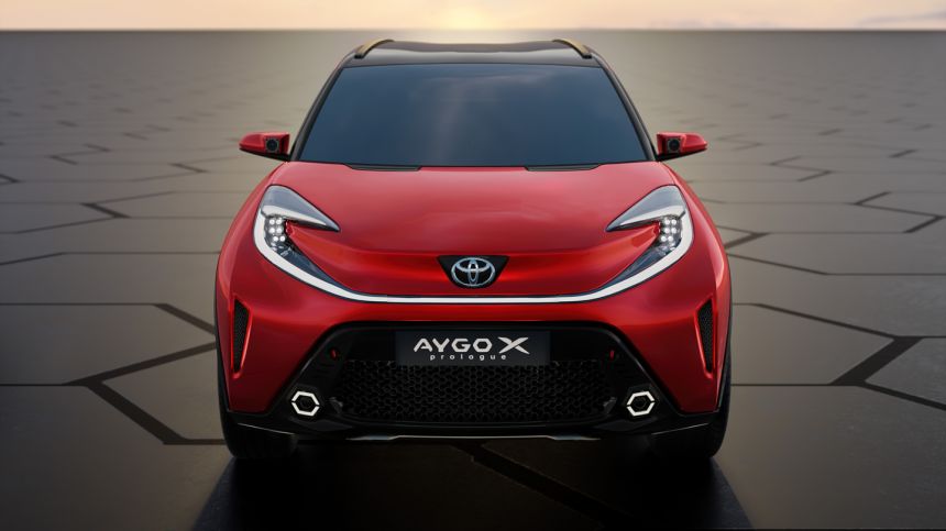 Is the Toyota Aygo X Prologue a hatchback or a crossover? image