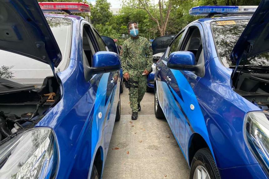 Nissan Almera patrol cars report for duty in Pasig image
