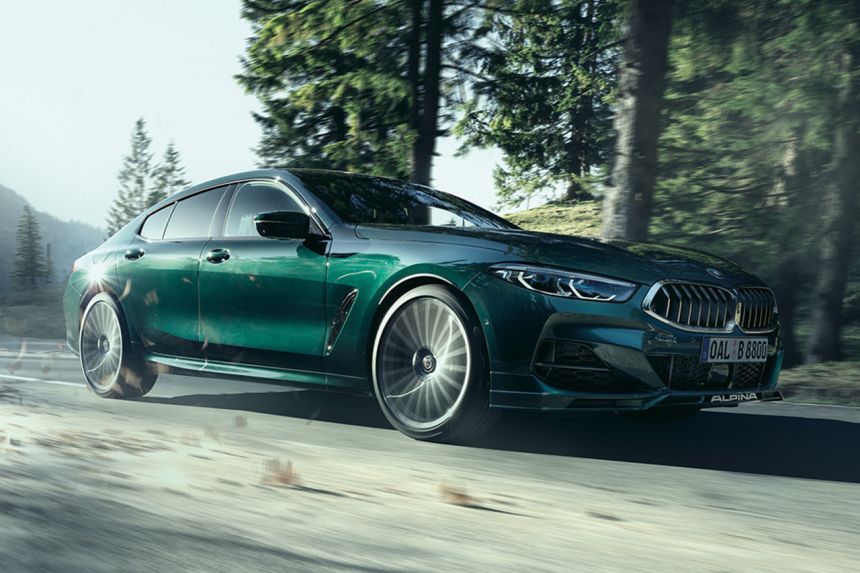 2022 Alpina B8 Gran Coupe is (almost) as fast as a Lamborghini Huracan image