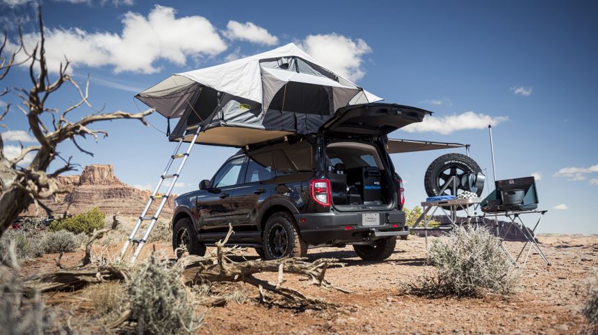 Ford goes all-out modifying the 2021 Bronco, Bronco Sport image