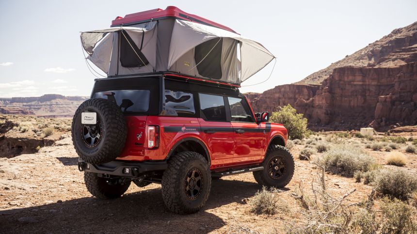 Ford goes all-out modifying the 2021 Bronco, Bronco Sport image