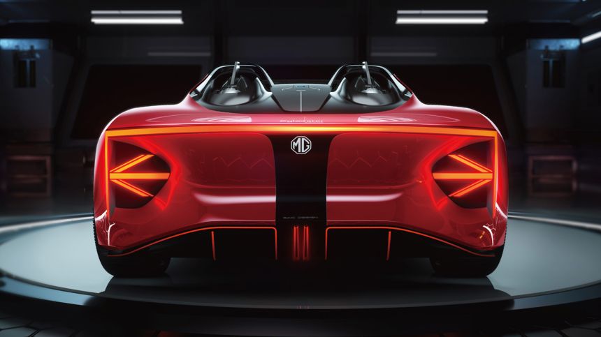 MG&rsquo;s electric Cyberster Concept is one beautiful roadster image