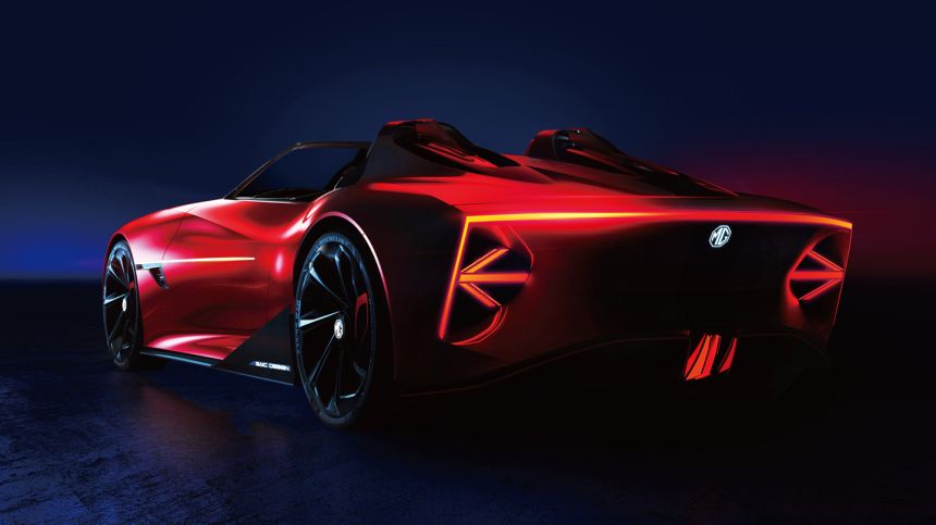 MG&rsquo;s electric Cyberster Concept is one beautiful roadster image